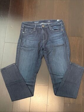 Ag Adriano Goldschmied women’s skinny Dark Indigo Jeans